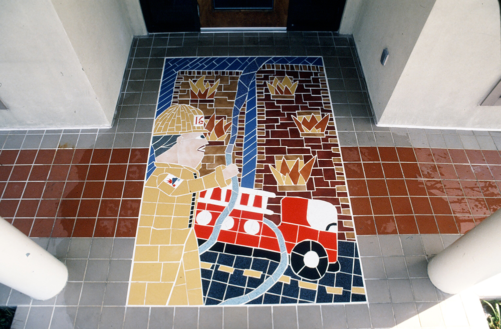 Tile Floor - Fire Station 16